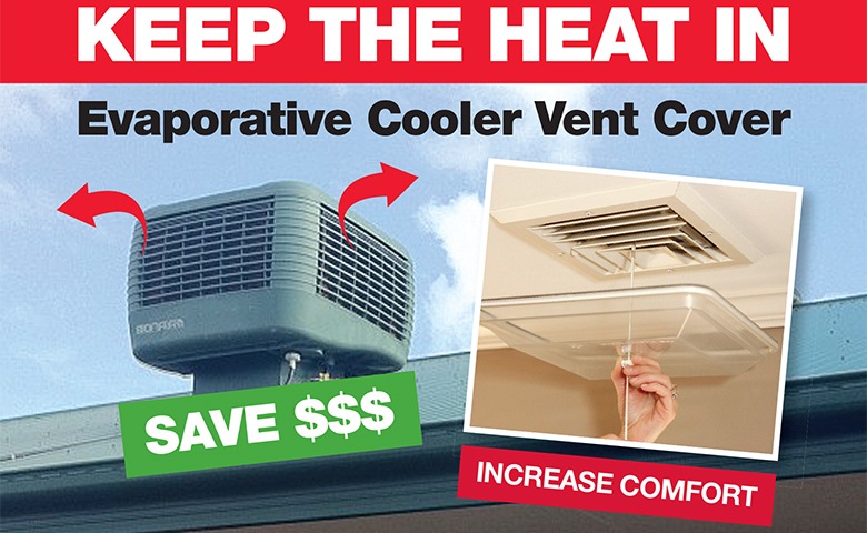 Evaporative Cooler Vent Covers